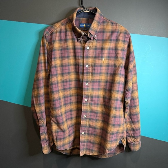 Polo by Ralph Lauren Men's Multicolor Plaid Shirt - Picture 1 of 10
